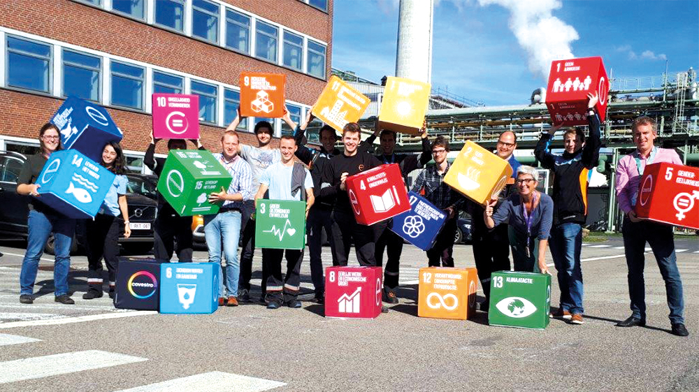  Zitkubussen met Sustainable Development Goals