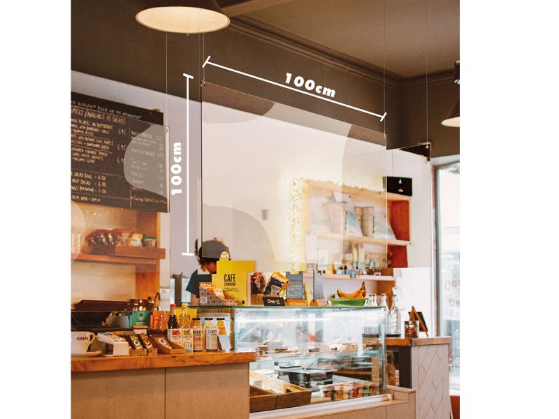 plexi beschermingsplaat, scheidingswand