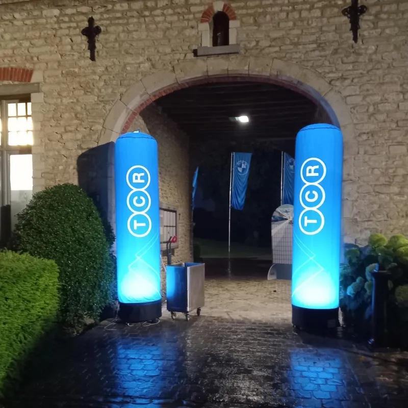 Le tube gonflable ou totem air est idéal pour mettre en évidence votre marque à l’occasion d’événements.
