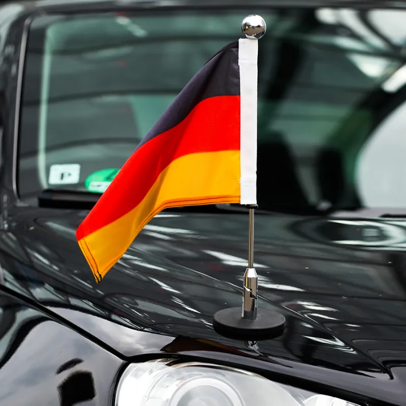 Car flags are perfect for getting your car noticed even in the heaviest traffic.