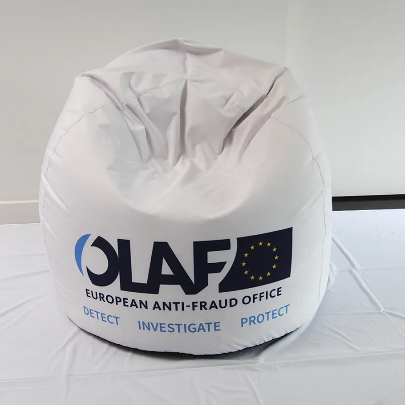 Whether restaurant, terrace, café or event, these promotional bean bags will not go unnoticed.