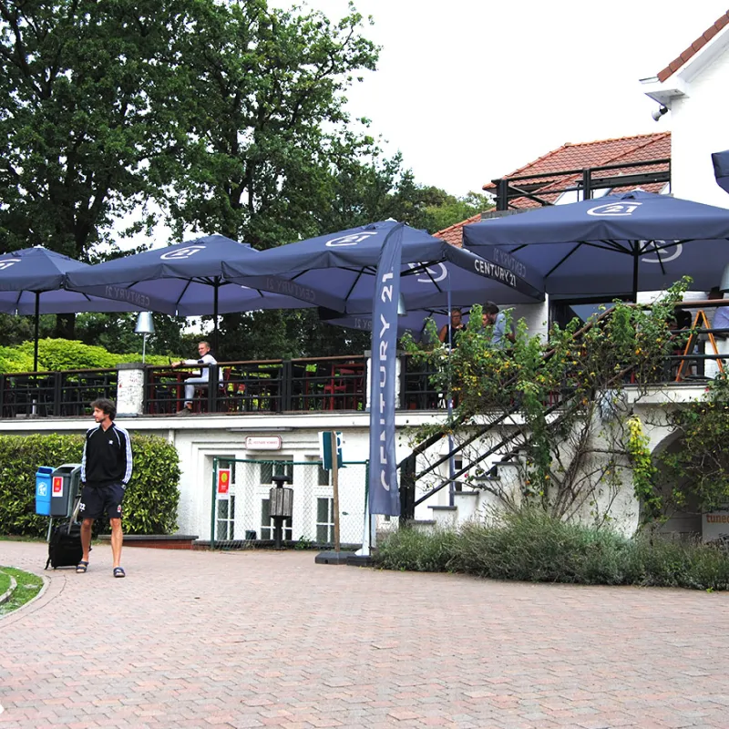 sunshade printed with logo