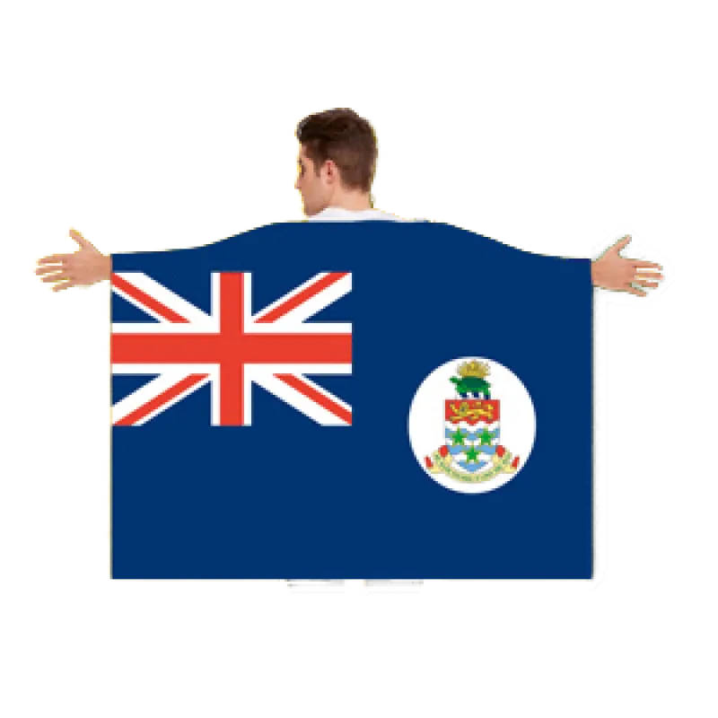cape flag, supporter flag, body flag
