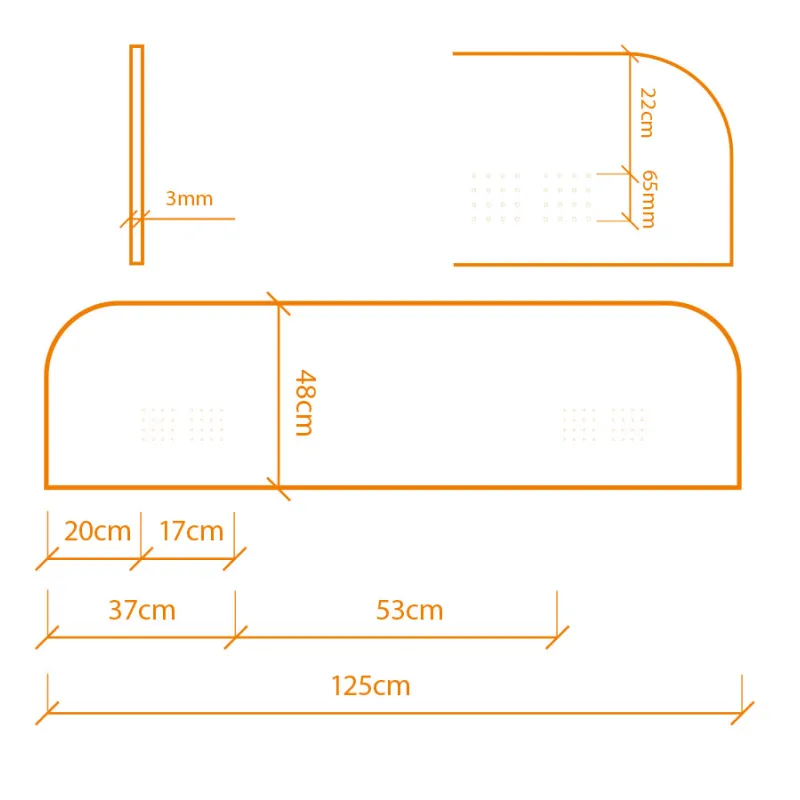Ecran plexi pour voiture
