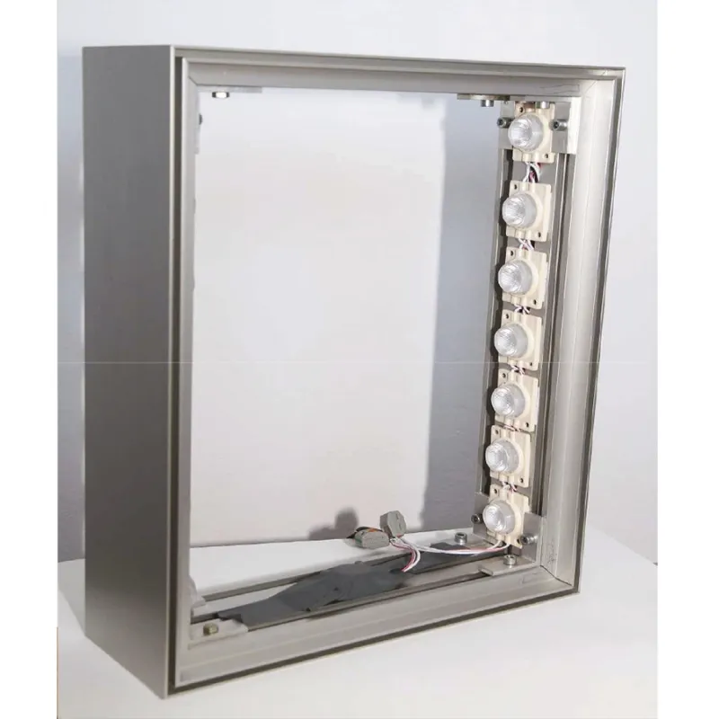 Texframes lightbox met LED