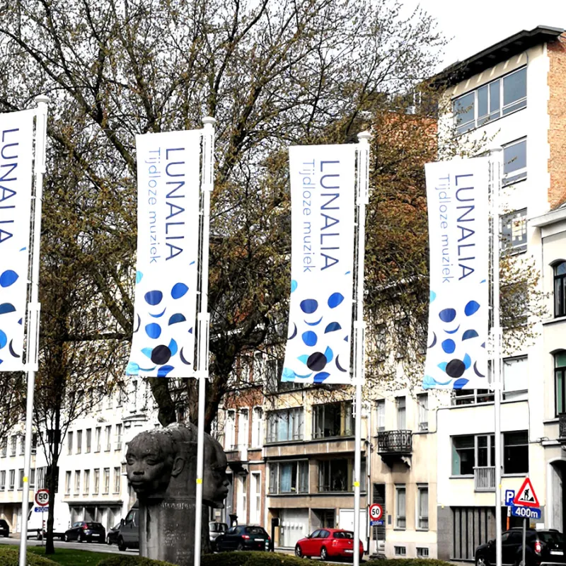 Vlaggen met je branding