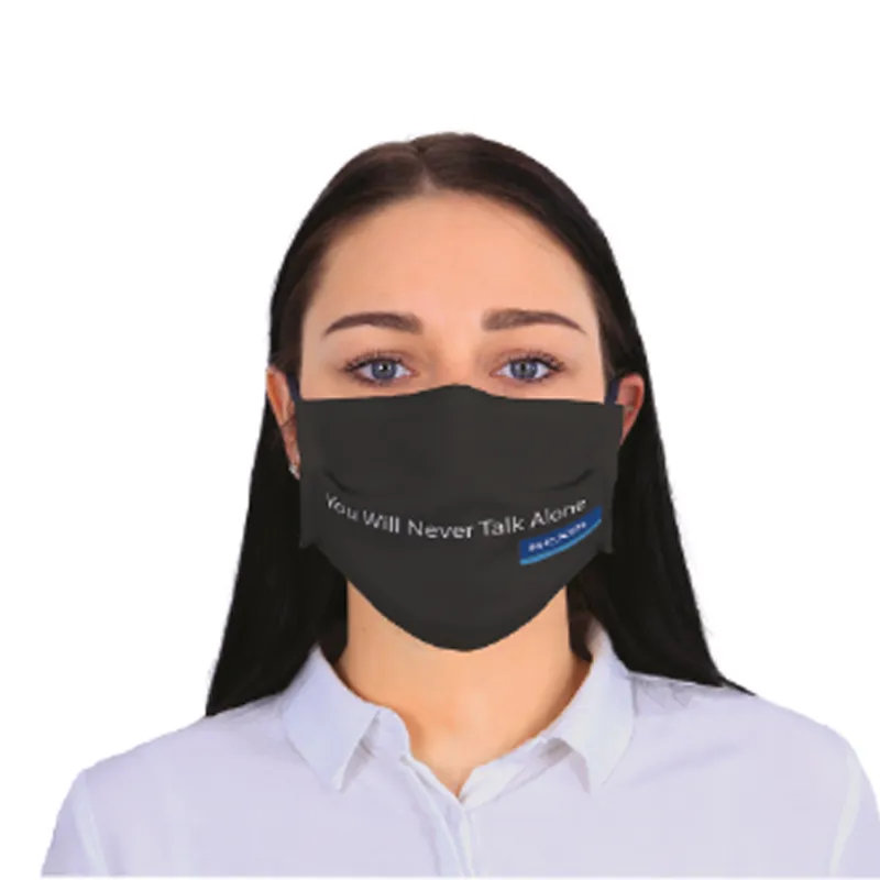Bedrukte herbruikbare mondmaskers mondkapjes met logo