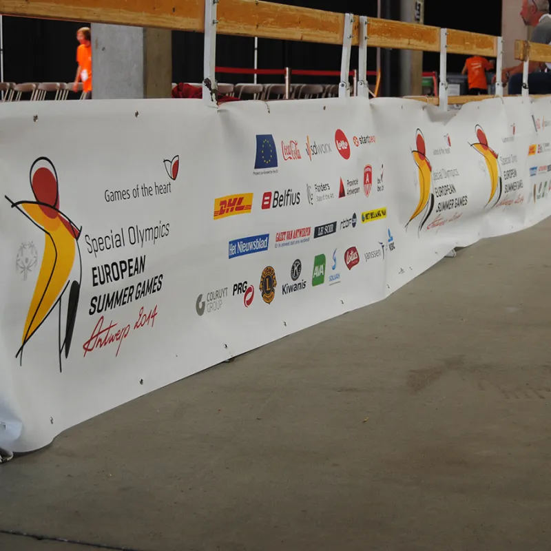 Spandoek uit vezelvlies