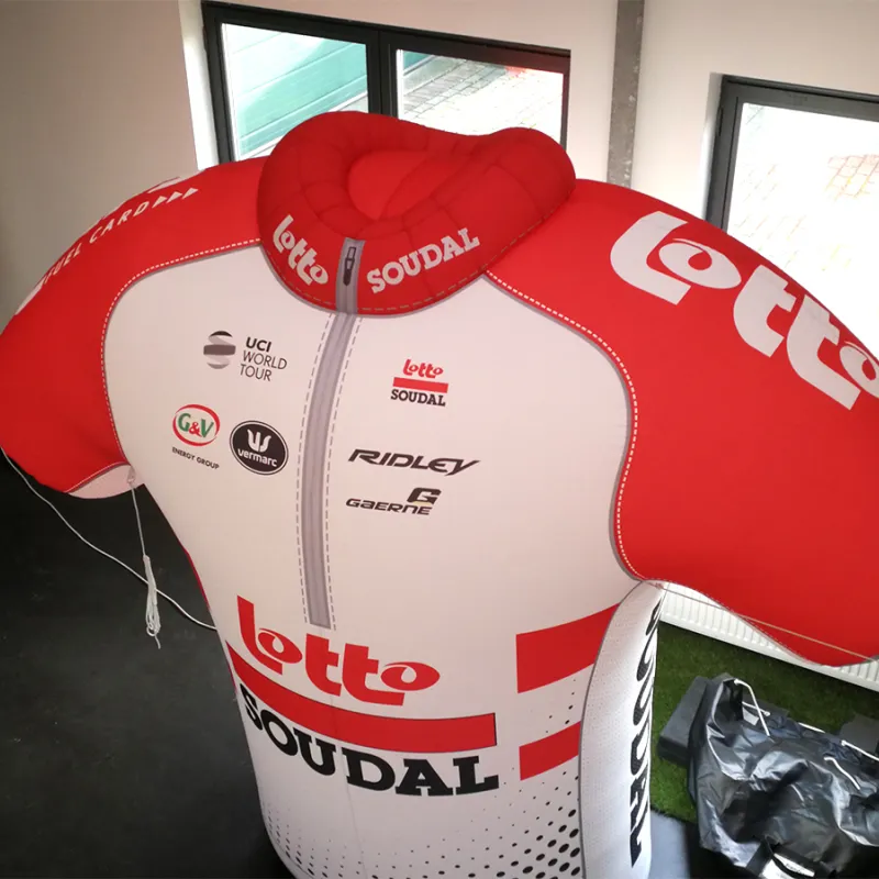 Inflatable vorm Lotto met ballen, opblaasbare structuur op maat