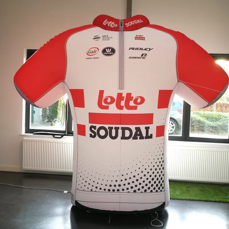 Inflatable vorm Lotto met ballen, opblaasbare structuur op maat