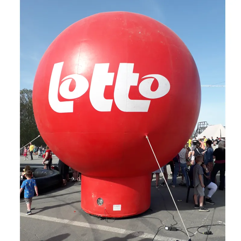 Opblaasbare ballon - Publiballon voor Lotto