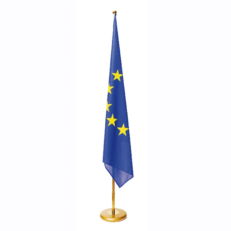 Indoor vlaggenmast Diplo met satijn vlag
