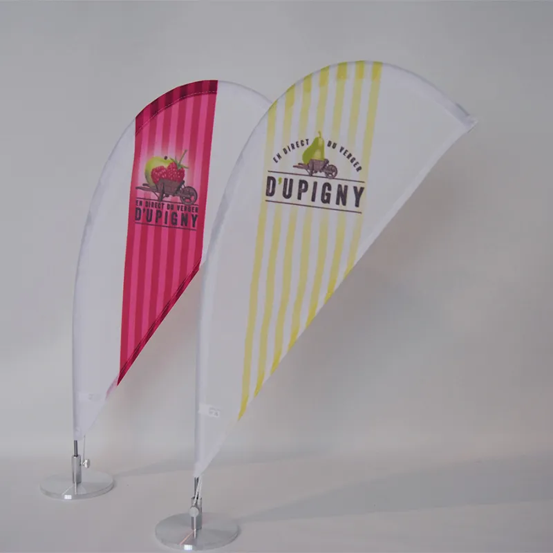 Funny Table Beachflags with logo