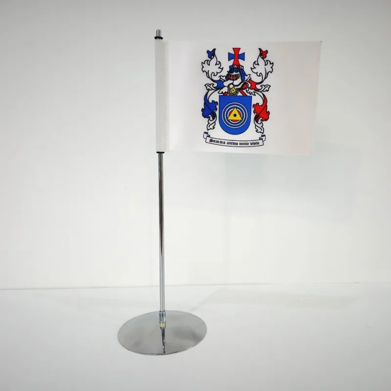 Tafelvlag standup met rechte vlag