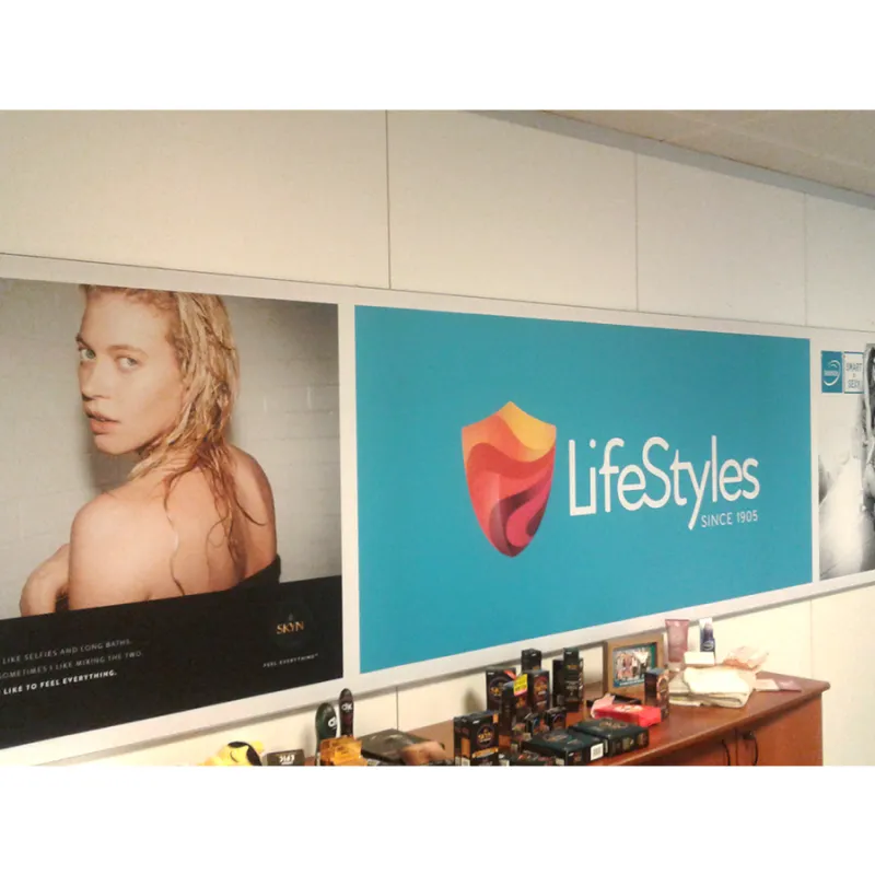 Texframe - Lightbox  - Led Wall met textielprint