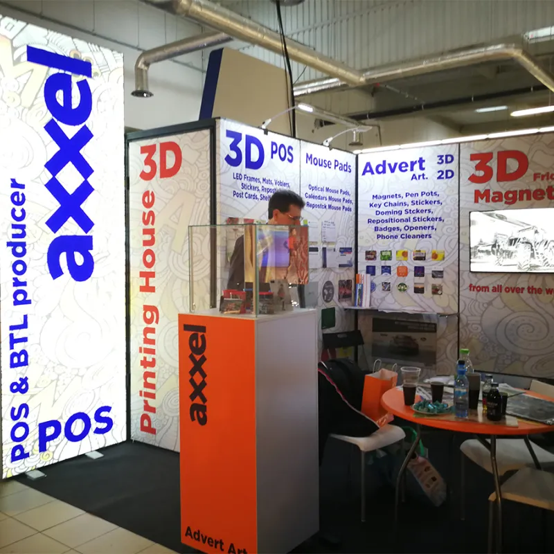 Texframe - Lightbox  - Led Wall met textielprint