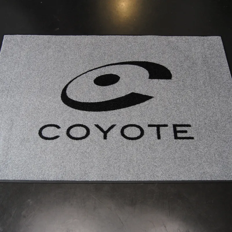 Tapis avec personnalisation, tapis anti-salissure avec logo, un véritable outil de communication!