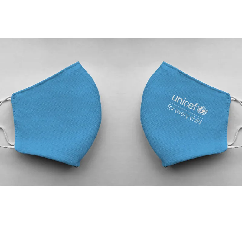 Masques en tissu personnalisé de protection avec impression Bec de canard