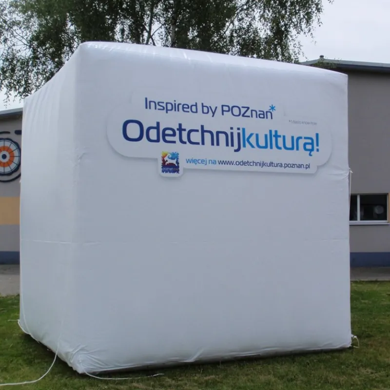 Inflatable vorm Lotto met ballen, opblaasbare structuur op maat