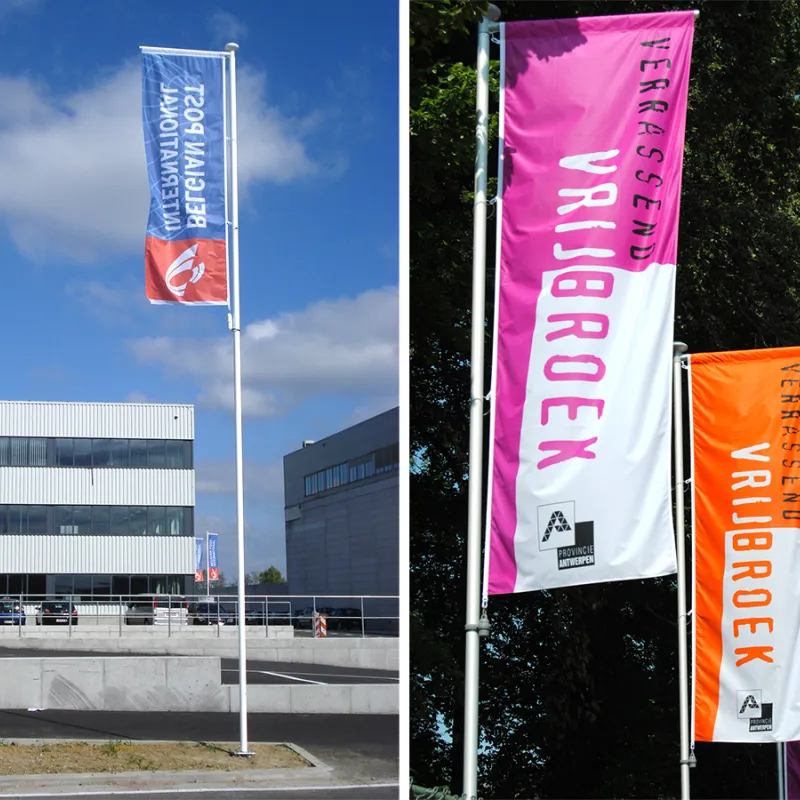 Vlaggen met je branding