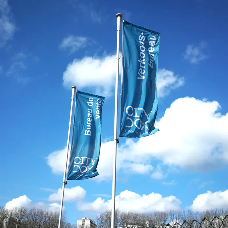Mâts pour drapeaux
