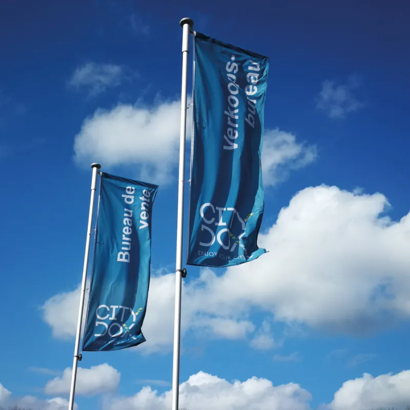Vlaggen met je branding