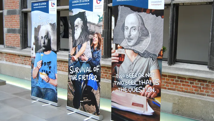 Roll up banner KULeuven
