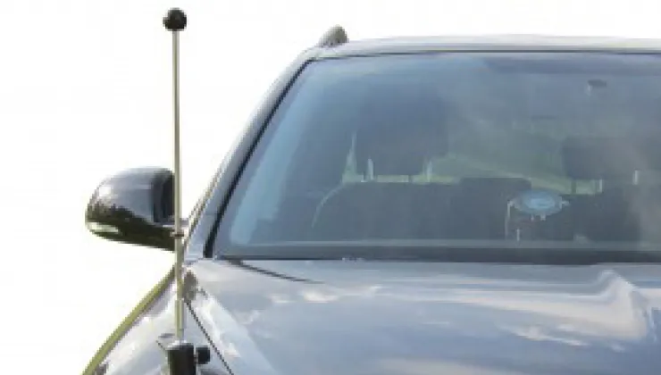 car flagpole suction mouth