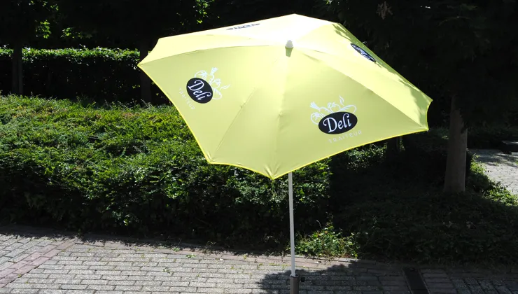 Promo Parasol vierkant bedrukt