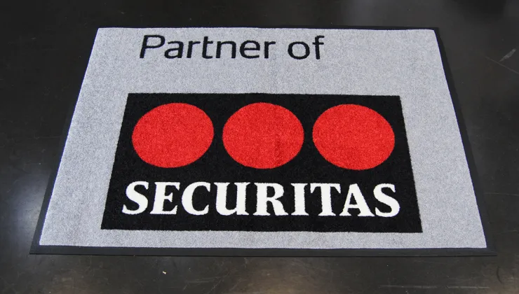 Deurmat met logo