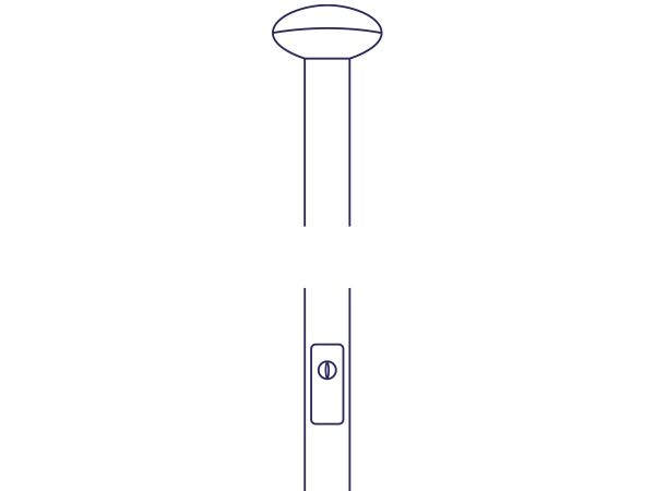 Flagpole Anti theft