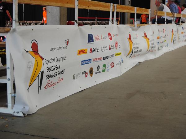 Non Woven Banners Special Olympics