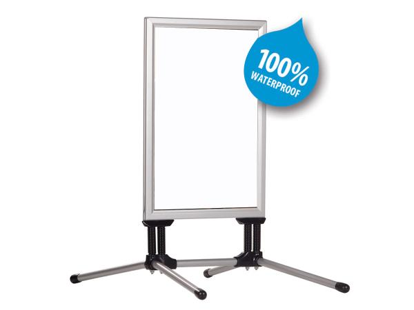 Double sided windmaster. Ideal for presenting your message in front of your shop.