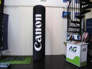 This inflatable column guarantees that your brand will not go unnoticed at events like exhibitions.