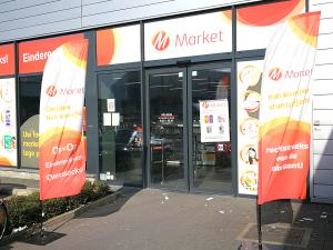  bedrukte Beach flags of beachflags met logo event