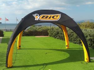 iglotent met bedrukking