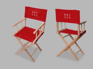 Regisseursstoel met branding Brugge