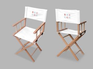 Regisseursstoel met branding Brugge