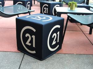 Custom Printed Promotional Cube Seats C21