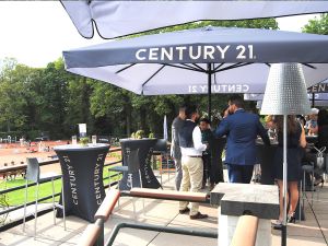 parasol bedrukt met logo Horeca