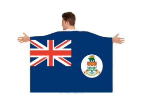 cape flag, spandoek voor manifestaties, supporter flag, body flag