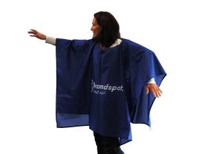 cape flag, spandoek voor manifestaties, cape flag, supporter flag, body flag