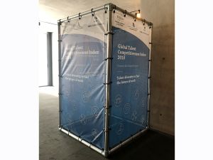 Cube Mobile avec bâches