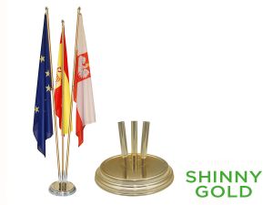 mât intérieur protocolaire diplomatique drapeaux