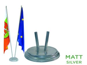 mât intérieur protocolaire diplomatique drapeaux