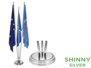 mât intérieur protocolaire diplomatique drapeaux