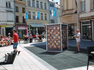 Cube Mobile avec bâches