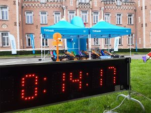 Bedrukte partytent Stad Dilbeek