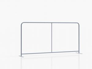 horizontale flexwall met 120cm hoogte