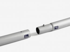 horizontale flexwall met 120cm hoogte - buizen